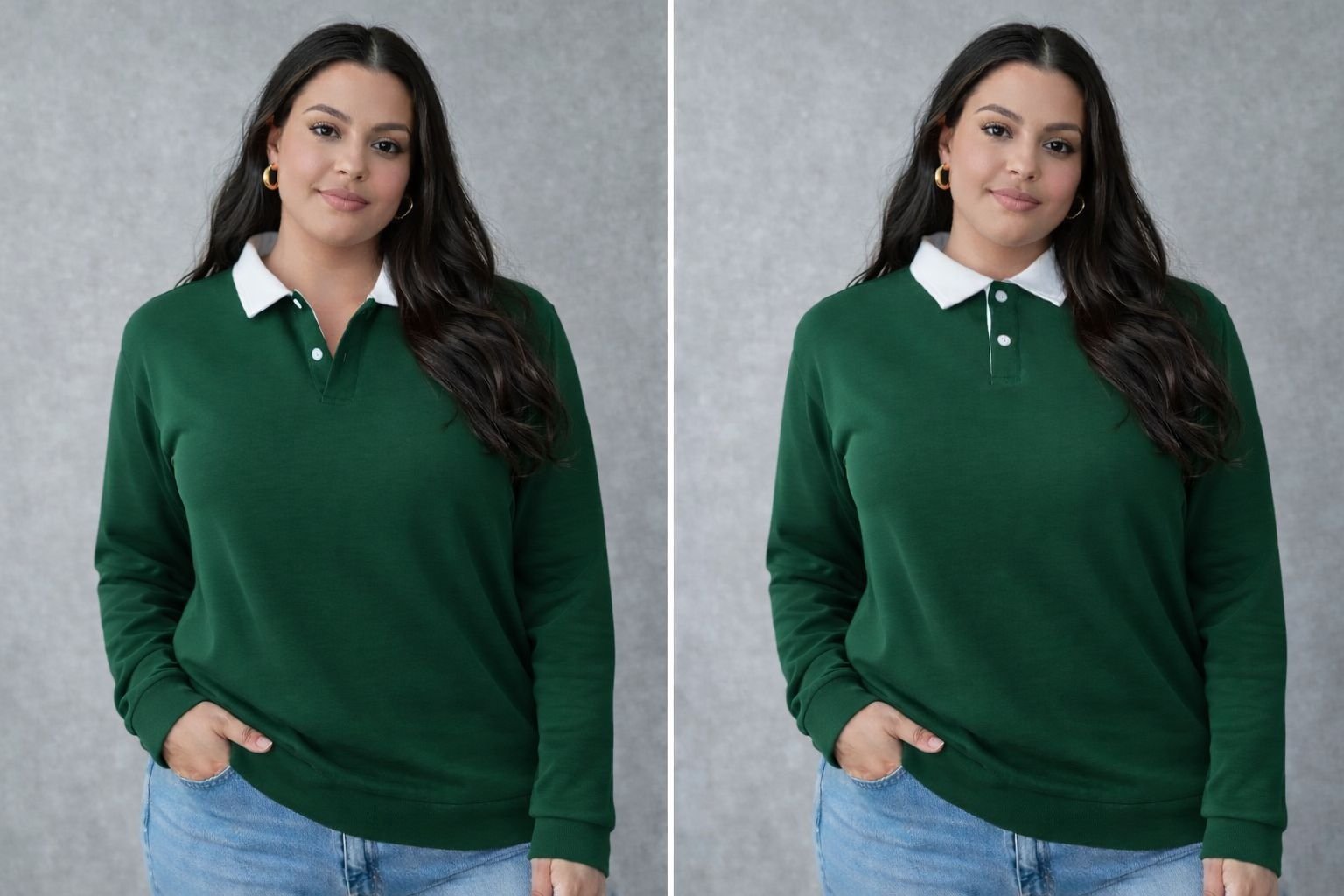 سويت شيرت ياقه حريمي